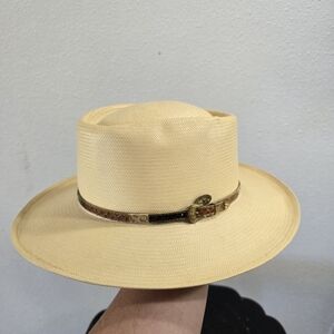 Vintage Beaver Hats Genuine Shantung Cowboy Hat